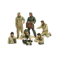 TAMIYA 1/35 US TANK CREW EURO THEATER 35347