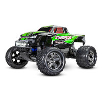 TRAXXAS STAMPEDE W/LED LIGHTS GREEN 36054-6GRN
