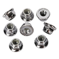 NUTS 4mm FLANGED NYLON LOCKING S 3647