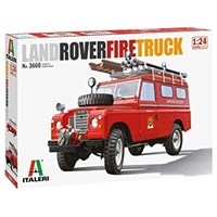 ITALERI LAND ROVER FIRE TRUCK 1:24 3660