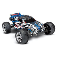 Traxxas Rustler 1/10 XL-5 2WD RC Stadium Truck with LED Lighting Blue 37054-61