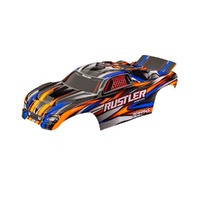 TRAXXAS BODY RUSTLER ORANGE CLIPLESS 3721-ORNG