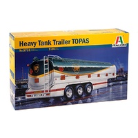 ITALERI 1/24 HEAVY TANK TRAILER "TOPAS" 3731S