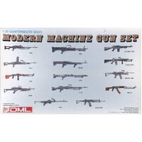 DRAGON 1/35 MODERN MACHINE GUN SET PLASTIC MODEL KIT3806