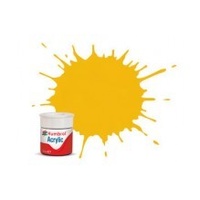 HUMBROL ACRYLIC TINLET BR YELLOW 63-407A