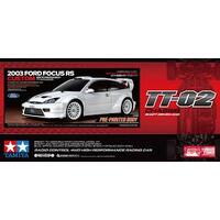 TAMIYA 2003 FOCUS RS CUSTOM WHIPB TT-02 47495-60A