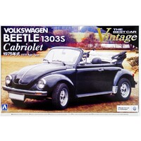 Aoshima 47798 Volkswagen Beetle 1303S Cabriolet 1975 AGE TYPE 1/24 Scale Kit
