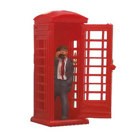 MODELSCENE TELEPHONE BOX & CALLER (1)