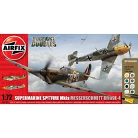 AIRFIX Spitfire MkIa and Messerschmitt Bf109E-4 Dogfight Doubles Gift Set 1:72 A50135