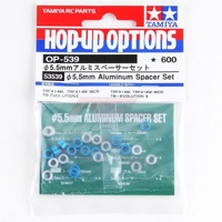 TAMIYA F5.5MM ALUMINUM SPACER SET 53539