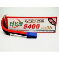 NXE 22.2v 5400mah 60c S/case Lipo w/EC5 5400SC606SEC5