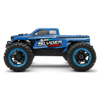 BLACKZON 1/16 SLYDER MT TURBO 4WD 2S BRUSHLESS RTR MONSTER TRUCK - BLUE