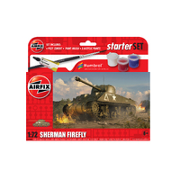 AIRFIX SMALL BEGINNERS SET SHERMAN FIREFLY 1:72 55003