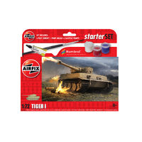 AIRFIX SMALL BEGINNERS SET TIGER 1 1:72 55004