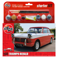 AIRFIX STARTER SET MED TRIUMPH HERALD 1:32