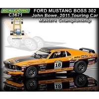 Scalextric FORD MUSTANG 2011 CLIPSAL 500 C3671