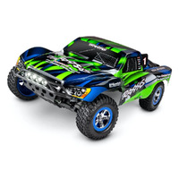 Traxxas Slash 1/10 XL-5 2WD RC Short Course Truck with LED Lighting Green 58034-61