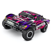 Traxxas Slash 1/10 XL-5 2WD RC Short Course Truck with LED Lighting Pink 58034-61