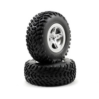TRAXXAS  TYRES AND WHEELS ASSY
