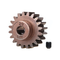 TRAXXAS  GEAR, 20T PINION (FITS 5MM SHAFT)/ SET SCREW