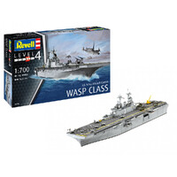 REVELL MODEL SET ASSAULT CARRIER USS WASP CLASS 65178