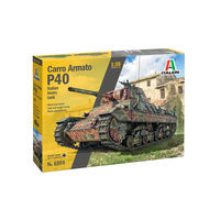 Italeri 6599 Carro Armato P40 Italian Heavy Tank 6599S