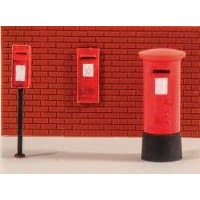 MODELSCENE POST BOXES 6 ASSORTED 5044
