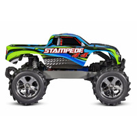 TRAXXAS STAMPEDE 4X4X WITH LED LIGHTS - BLUE 67054-6BLU
