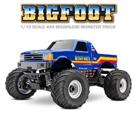 TRAXXAS BIGFOOT 4X4 BL-2s MONSTER TRUCK 67134-4