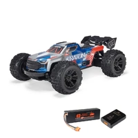 Arrma Mini Kraton 3S BLX 4X4 1/16 Speed Monster Truck, RTR, Red/Blue, ARA2508ST1