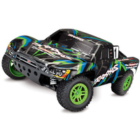TRAXXAS  SLASH 4 X 4 WITH LED LIGHTS 68054-61GRN