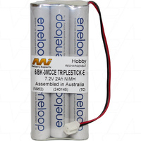 MASTER INSTRUMENTS 6 CELL NIMH RECHARGEABLE BATTERY PACK HITEC AURORA 9