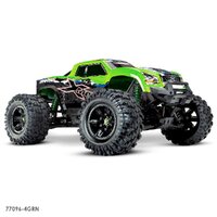 TRAXXAS X-MAXX MONSTER TRUCK 8S ESC BELTED GREEN 77096-4