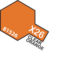 TAMIYA 81526 MINI X-26 CLEAR ORANGE