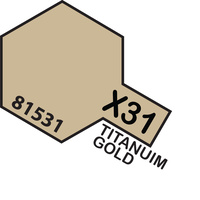 T81531 MINI X-31 TITAN. GOLD