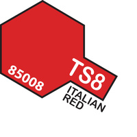 TAMIYA TS-8 ITALIAN RED 100ML 85008