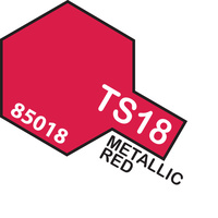 TAMIYA TS-18 METALLIC RED 100ML T85018