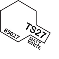 TAMIYA TS-27 MATT WHITE 100ML T85027