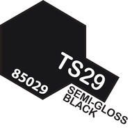TAMIYA TS-29 SEMI GLOSS BLACK T85029