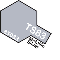 TAMIYA TS-83 METALLIC SILVER T85083
