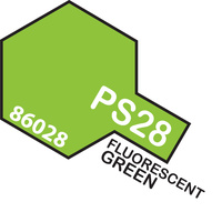 TAMIYA PS-28 FLUORESCENT GREEN 86028