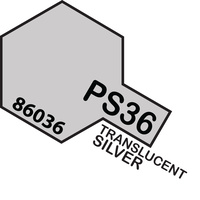 TAMIYA PS-36 TRANSLUCENT SILVER 86036
