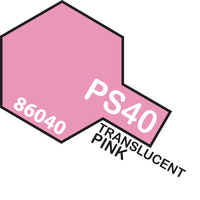 TAMIYA PS-40 TRANSLUCENT PINK 86040