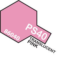 TAMIYA PS-40 TRANSLUCENT PINK 86040