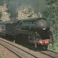 AUSTRALIAN RAILWAY MODELS C38 CLASS STREAMLINE #3803 4-6-2 LOCOMOTIVE 87002 3803