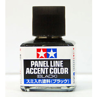 TAMIYA PANEL ACCENT COLOR BLACK 87131