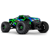 Traxxas Maxx V2 With WideMAXX 1/10 Electric RC Monster Truck - GREEN 89086-4