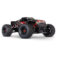  Traxxas Maxx V2 With WideMAXX 1/10 Electric RC Monster Truck RED 89086-4
