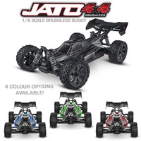 TRAXXAS JATO 4X4 BL-2S - BLACK 90154-4