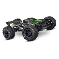 TRAXXAS Sledge™ 1/8 Scale 4WD Brushless Electric Monster Truck -Green 95076-4